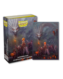 DRAGON SHIELD BRUSHED ART SLEEVES 60 JAPANESE SIZE