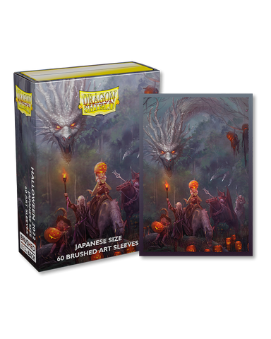 DRAGON SHIELD BRUSHED ART SLEEVES 60 JAPANESE SIZE