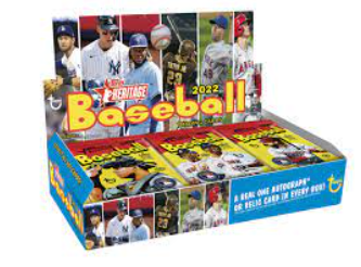 2022 TOPPS HERITAGE HIGH NUMBER BASEBALL HOBBY BOX