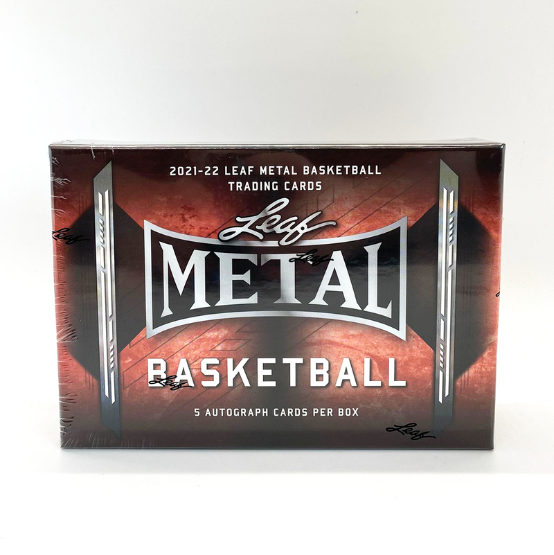 2021 LEAF METAL BASKETBALL HOBBY BOX