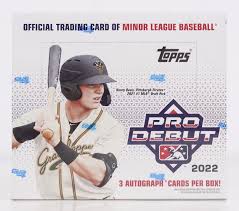 2022 TOPPS PRO DEBUT BASEBALL JUMBO BOX