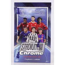 2021 TOPPS CHROME UEFA CHAMPION'S LEAGUE SOCCER HOBBY BOX