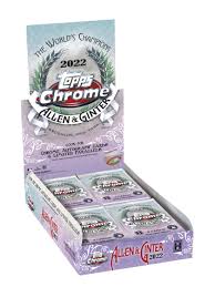 2022 TOPPS CHROME ALLEN & GINTER BASEBALL HOBBY BOX