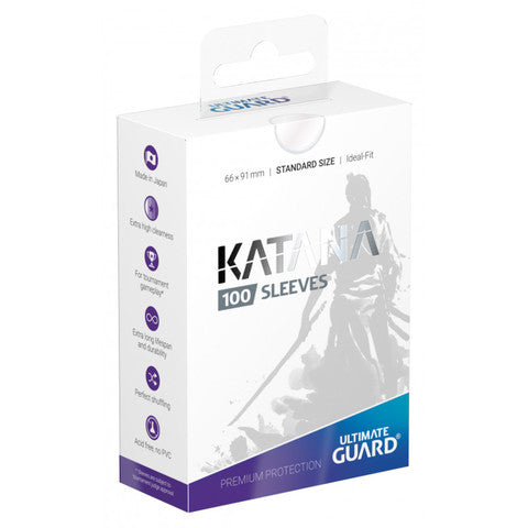ULTIMATE GUARD KATANA STANDARD SIZE SLEEVES 100 PACK