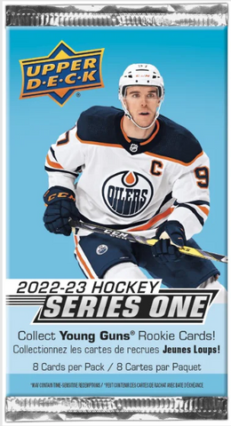 2022 UPPER DECK SERIES ONE HOCKEY RETAIL PACK