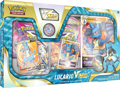 POKEMON LUCARIO VSTAR PREMIUM COLLECTION BOX