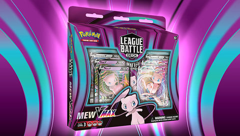 POKEMON BATTLE LEAGUE DECK MEW VMAX