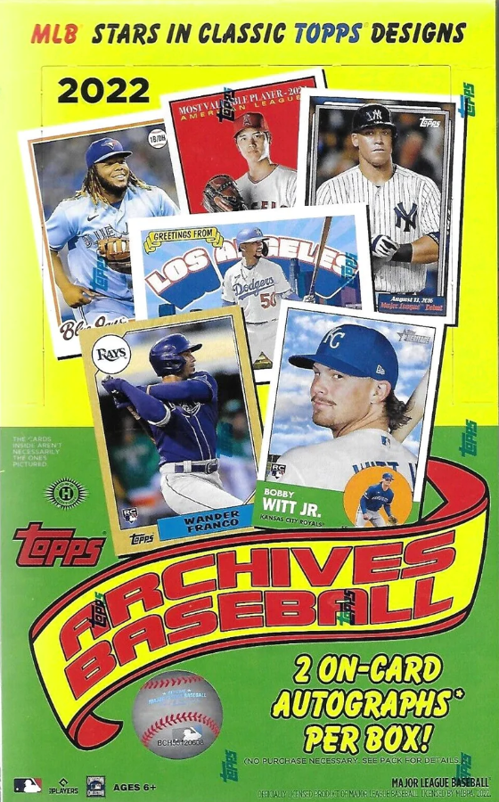 2022 TOPPS ARHCHIVES BASEBALL HOBBY BOX