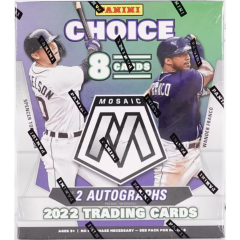 2022 PANINI MOSAIC BASEBALL CHOICE BOX