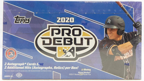 2020 TOPPS PRO DEBUT BASEBALL HOBBY BOX