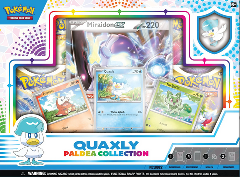 POKEMON PALDEA COLLECTION BOX - QUAXLY