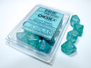 CHESSEX SET OF TEN BOREALIS D10 DICE