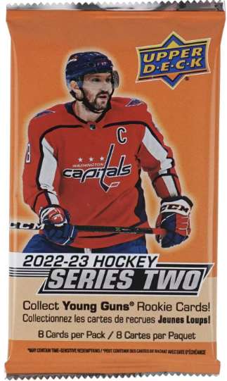 2022 UPPER DECK SERIES TWO HOCKEY RETAIL PACK