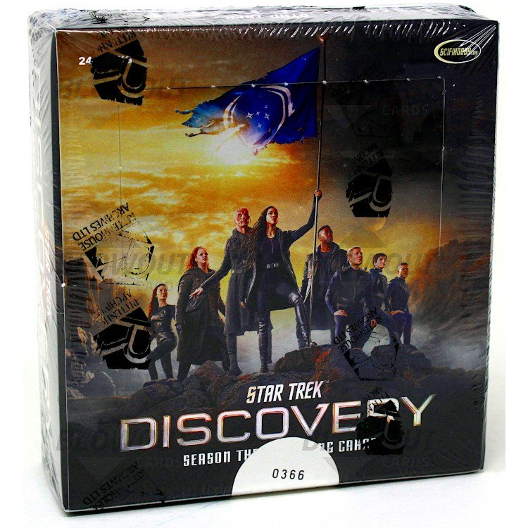 RITTENHOUSE STAR TREK DISCOVERY SEASON 3 TRADING CARD HOBBY BOX