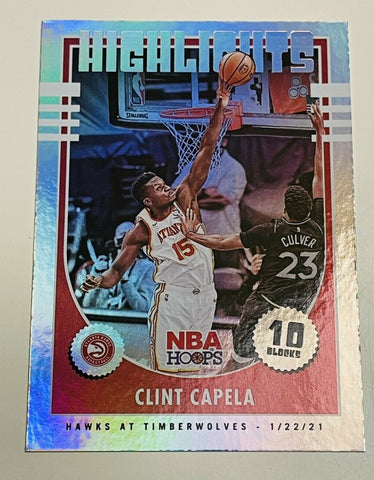 2021 PANINI HOOPS - HIGHLIGHTS - SINGLES - #1-5 - YOU PICK FROM LIST
