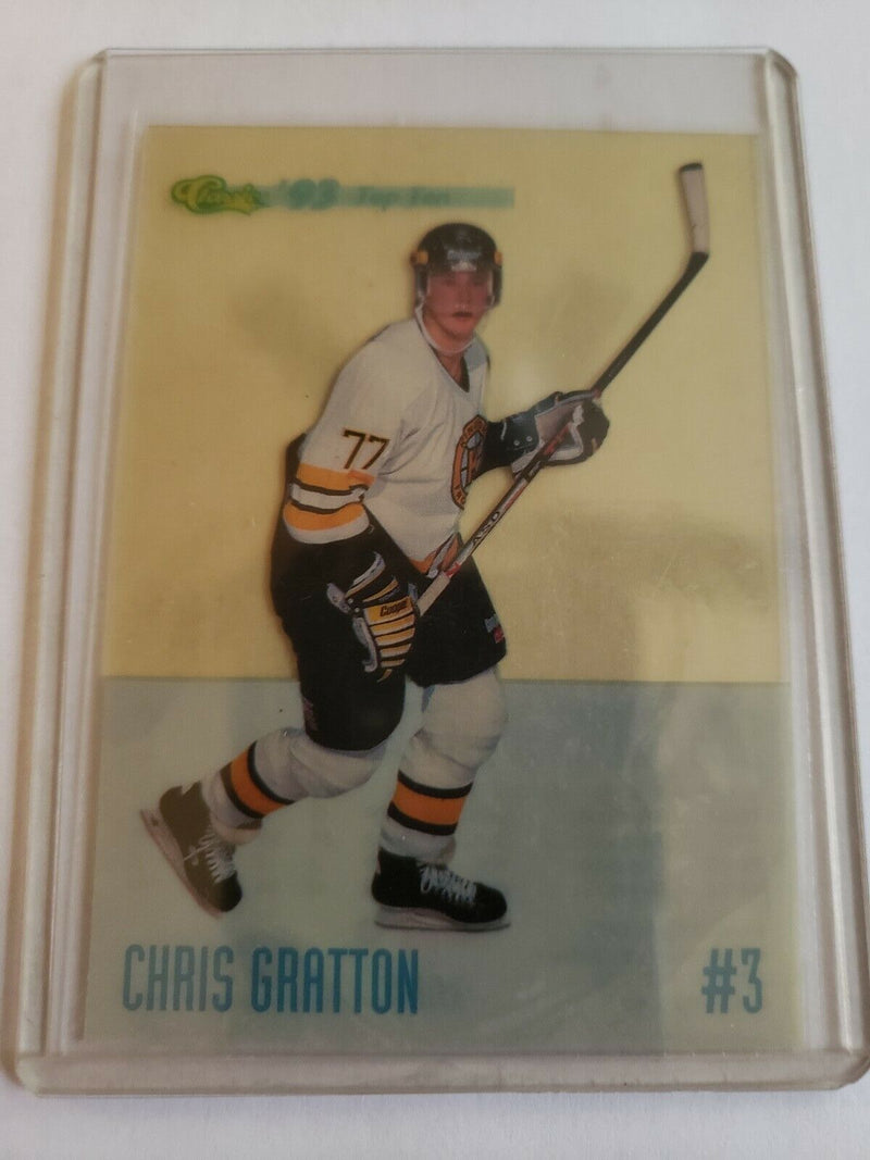 1993 CLASSIC HOCKEY - DRAFT PICKS - TOP 10 ACETATE - SINGLES -