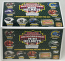 2022 TRISTAR HIDDEN TREASURES AUTOGRAPH MINI HELMETS FOOTBALL HOBBY BOX