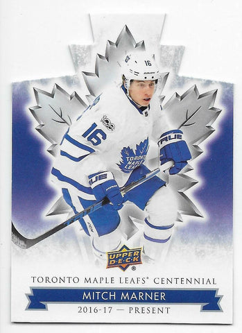 2017 UPPER DECK TORONTO MAPLE LEAFS CENTENNIAL - BLUE DIE CUT - SINGLES - #1-100 - YOU PICK FROM LIST