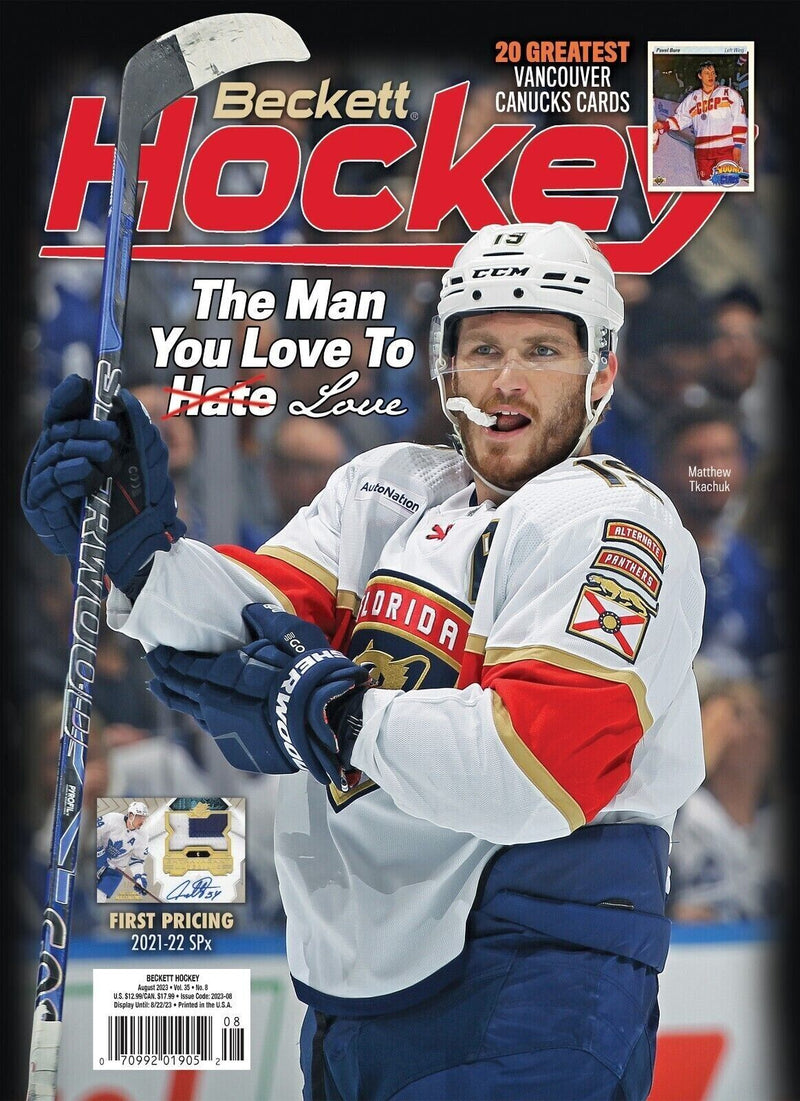 BECKETT PRICE GUIDE MONTHLY - HOCKEY