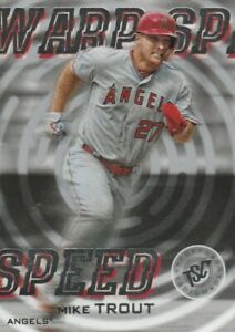 2019 TOPPS STADIUM CLUB - WARP SPEED - SINGLES -
