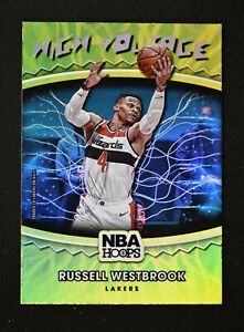 2021 PANINI HOOPS - HIGH VOLTAGE - SINGLES -