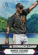 2021 TOPPS BOWMAN CHROME - 2020 SUMMER CAMP - SINGLES - SC1-SC30 - YOU PICK FROM LIST