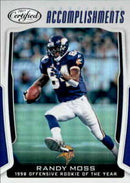 2017 PANINI CERTIFIED - CERTIFIED ACCOMPLISHMENTS - SINGLES -