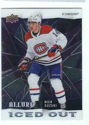 2020 UPPER DECK ALLURE - ICED OUT - SINGLES -