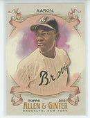 2021 TOPPS ALLEN & GINTER CHROME - BASE - SINGLES -