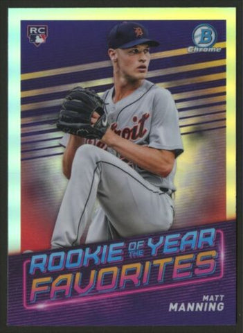 2022 TOPPS BOWMAN - CHROME - ROOKIE OF THE YEAR FAVOURITES - SINGLES - #ROYF1-ROYF15 - YOU PICK FROM LIST