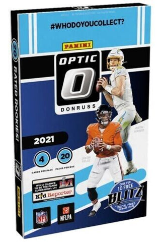 2021 PANINI DONRUSS OPTIC FOOTBALL HOBBY BOX