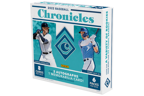 2022 PANINI CHRONICLES BASEBALL HOBBY BOX
