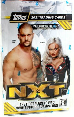 2021 TOPPS WWE NXT HOBBY BOX