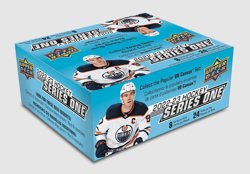 2022 UPPER DECK SERIES ONE HOCKEY RETAIL BOX