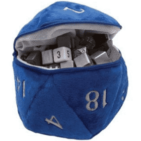 D20 DICE BAG PLUSH