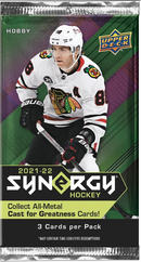 2021 UPPER DECK SYNGERY HOCKEY HOBBY PACK