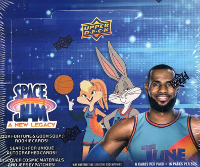 2021 UPPER DECK SPACE JAM NEW LEGACY HOBBY BOX