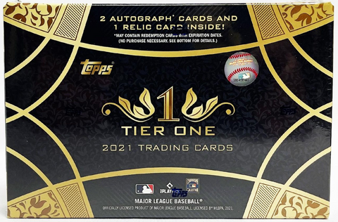 2022 TOPPS TIER ONE BASEBALL HOBBY BOX