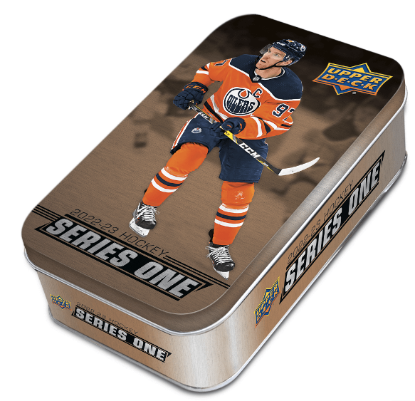 2022 UPPER DECK SERIES ONE HOCKEY RETAIL TIN