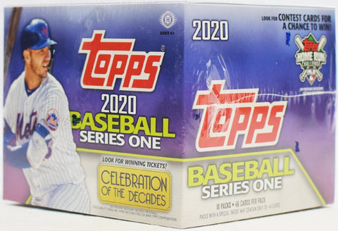 2020 TOPPS SERIES ONE BASEBALL JUMBO BOX