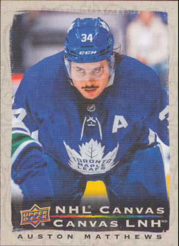 2020 UPPER DECK TIM HORTONS - NHL CANVAS - SINGLES - #C1-C15 - YOU PICK FROM LIST