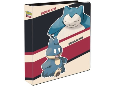 ULTRA PRO POKEMON SNORLAX & MUNCHLAX 3-RING BINDER
