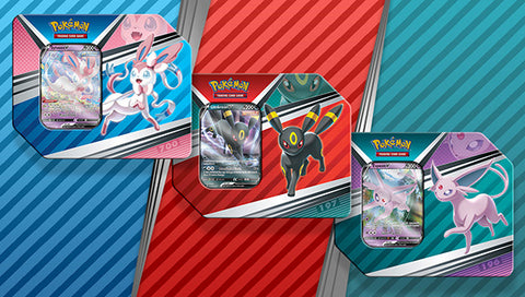 POKEMON V HEROES TINS (EEVEELUTIONS)