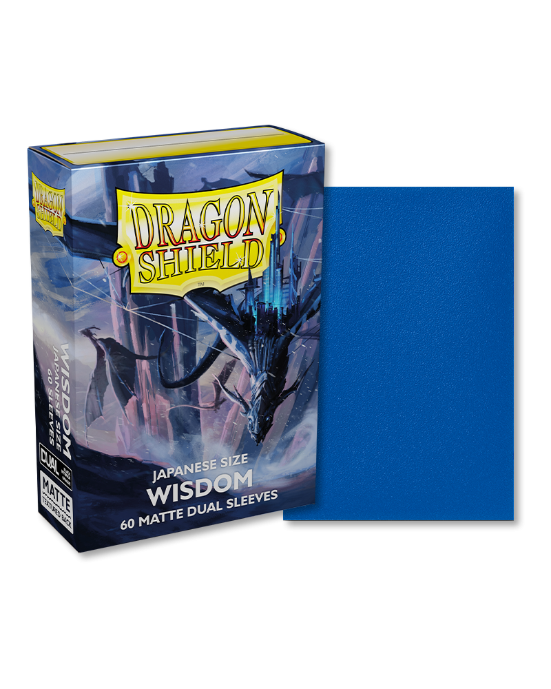 DRAGON SHIELD DUAL MATTE JAPANESE SIZE SLEEVES 60 PACK